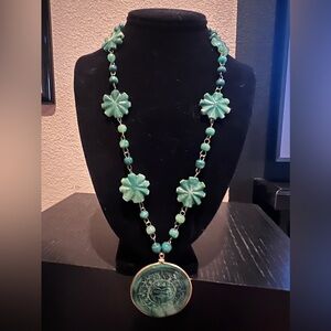 Green necklace
